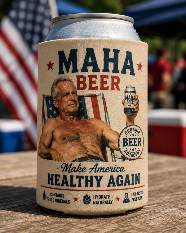 MAHA Beer Koozie