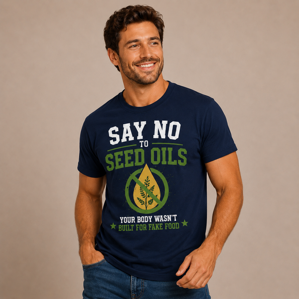 Say No To Seed Oils Men's T-Shirt