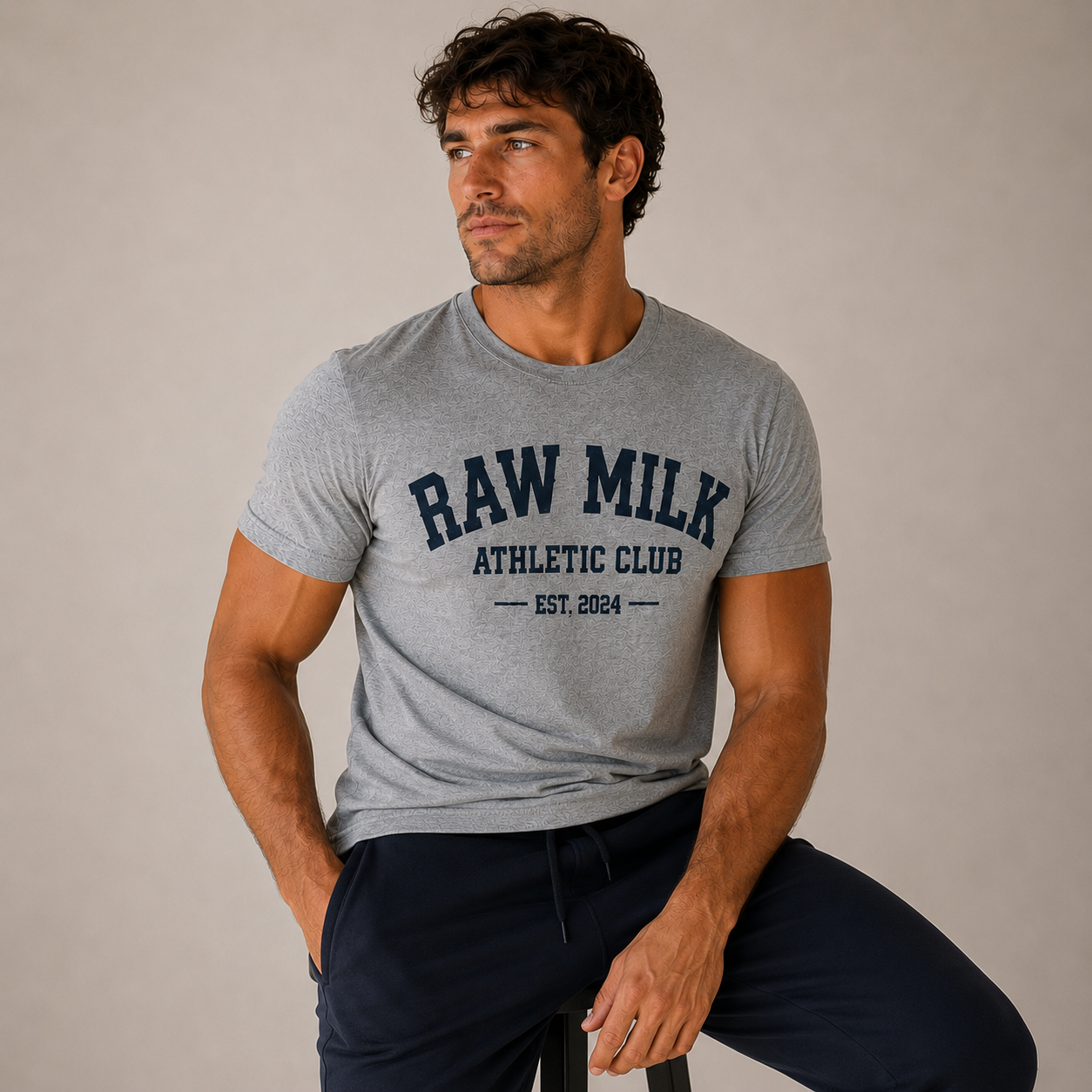 Raw Milk Athletic Club Men's T-Shirt