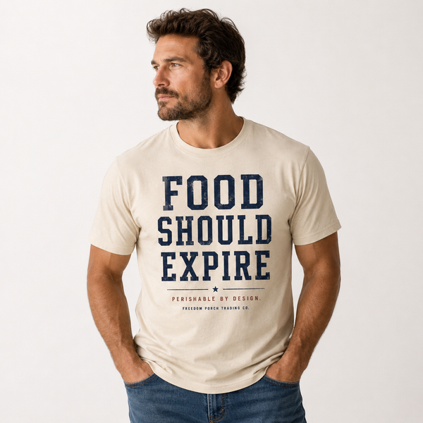 Food Should Expire Men's T-Shirt