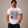 Operation Protein Freedom Men's Patriotic T-Shirt