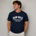 Raw Milk Athletic Club Men's T-Shirt Midnight Navy